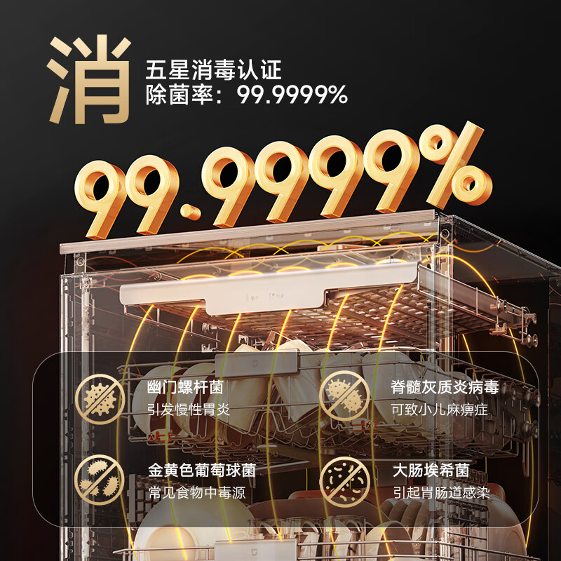 小米QMDW1603M洗碗机图片