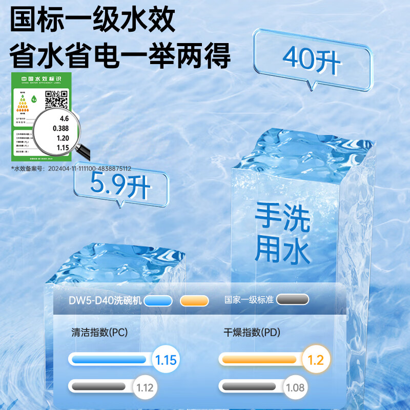 GORGENOX歌嘉诺DW5-D40A洗碗机图片