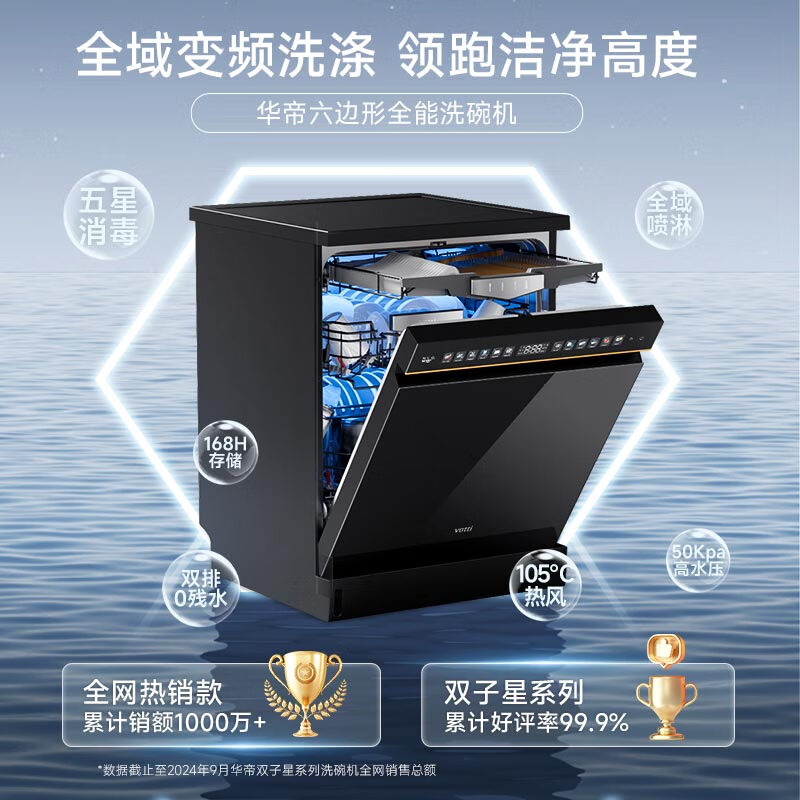 华帝JWF16-iD3000洗碗机图片