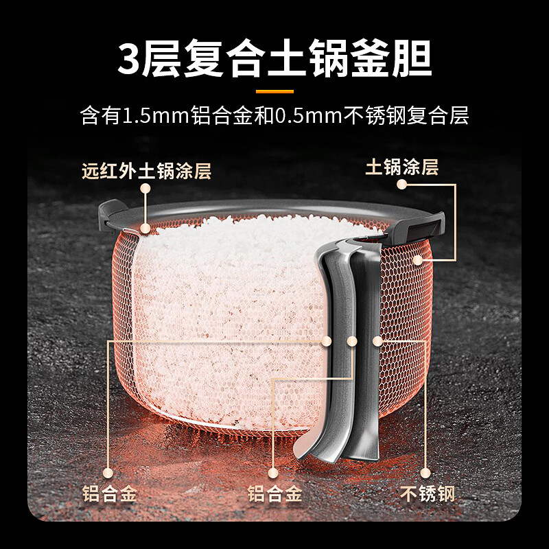 虎牌JPV-H10C电饭煲图片