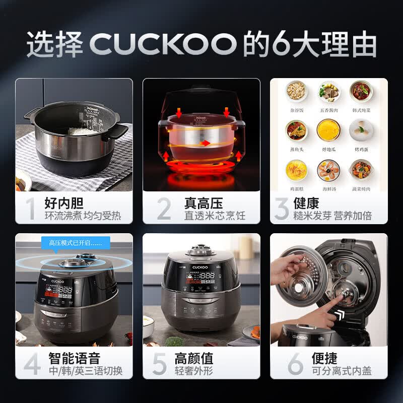 福库CRP-FHTS0611FD电饭煲图片