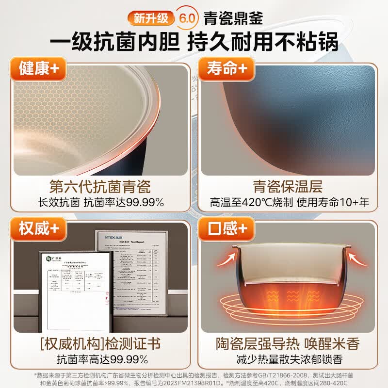 美的MB-4E61电饭煲图片