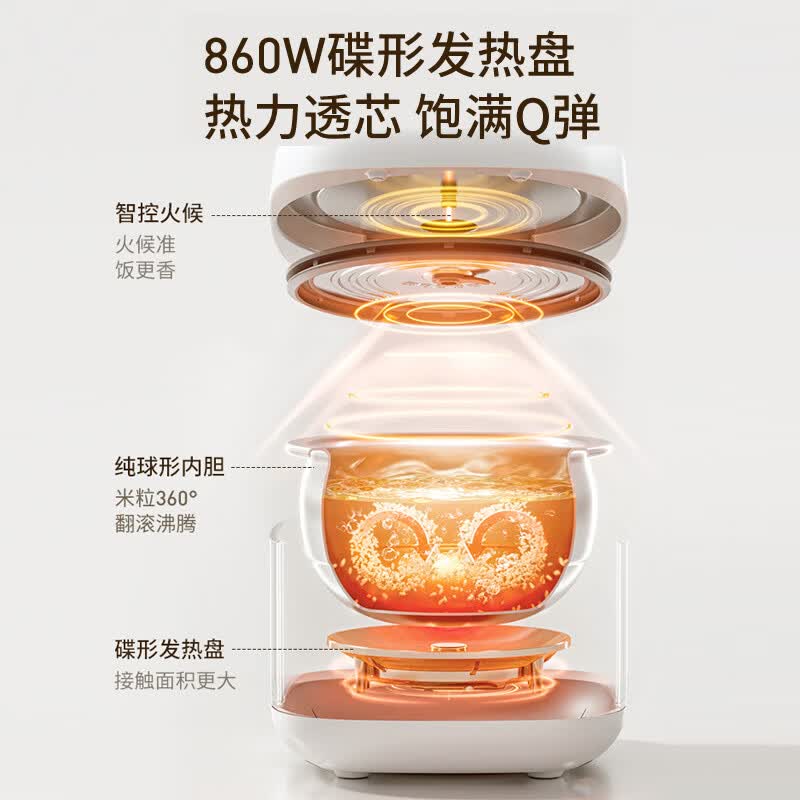 九阳F-40F9929L电饭煲图片