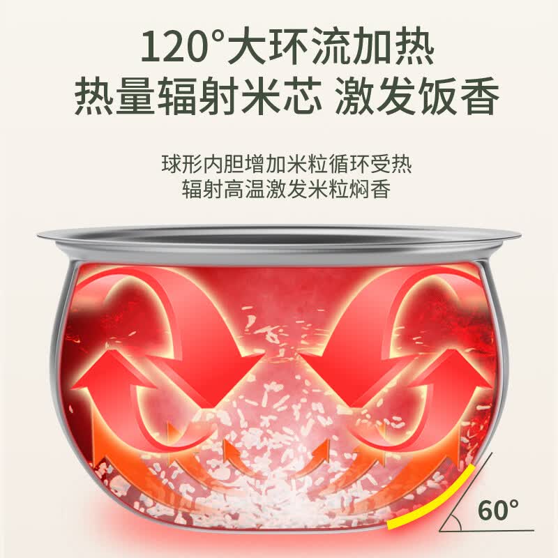 福库CR-HDS0610FW电饭煲图片