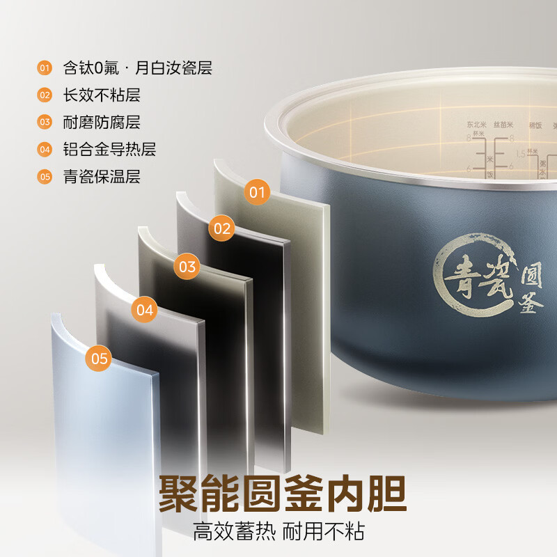 美的MB-5E86电饭煲图片