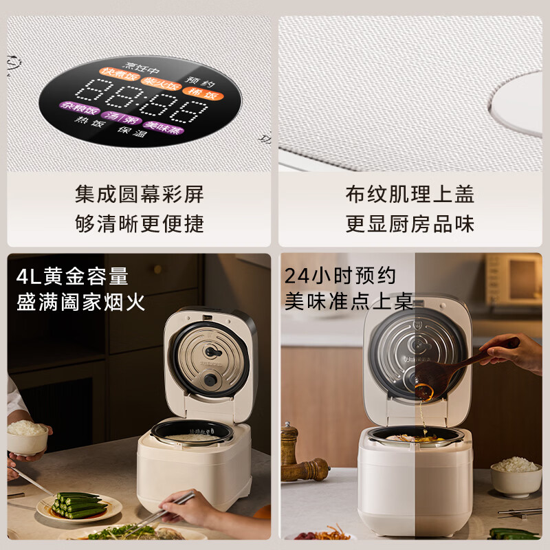 九阳FF-PR1H02(4L)电饭煲图片