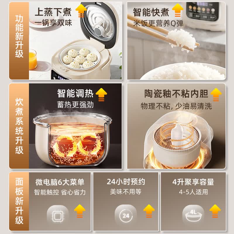 三角牌FD407-2510B电饭煲图片