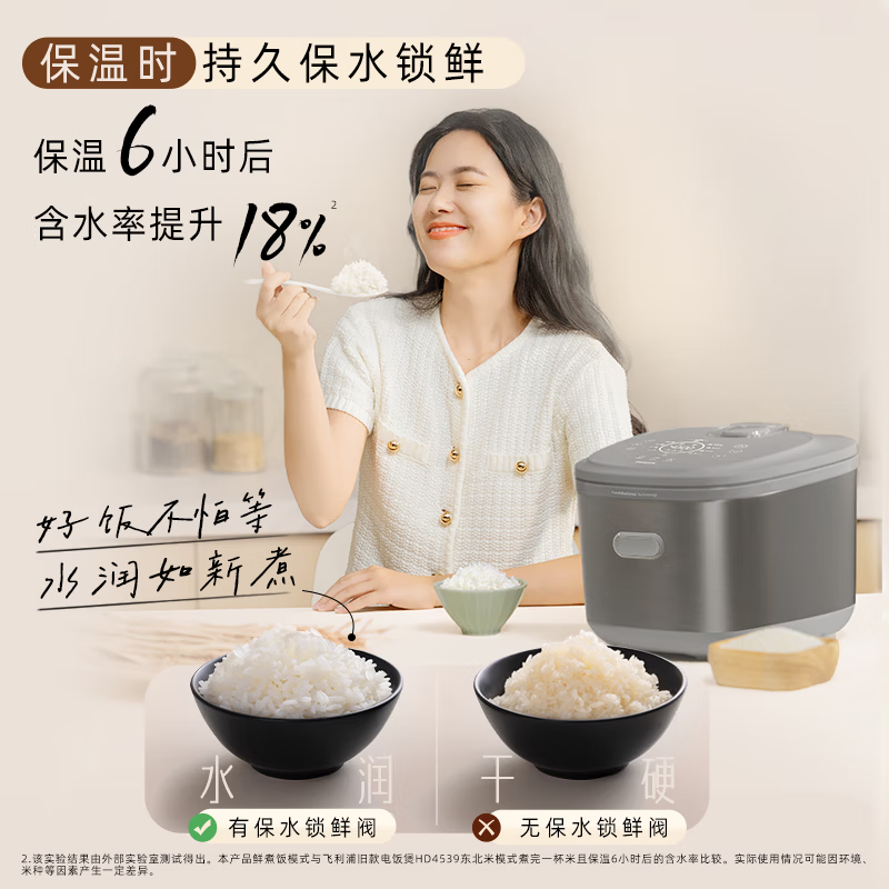 飞利浦HD5210/80电饭煲图片