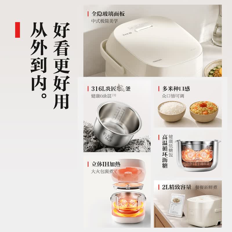 东芝RC-7IHXC电饭煲图片