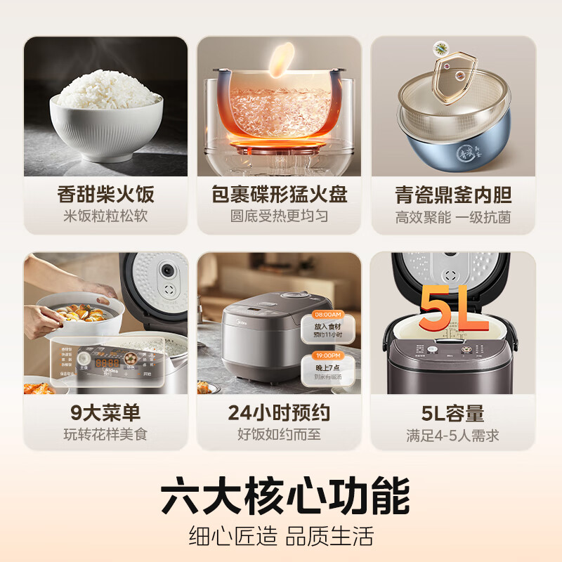 美的MB-5A17电饭煲图片