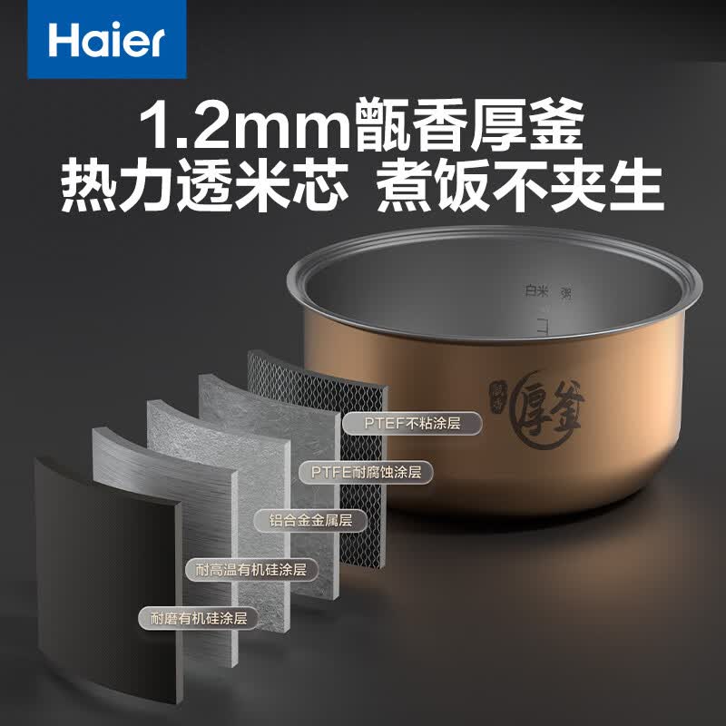 海尔HRC-PC2C3030电饭煲图片