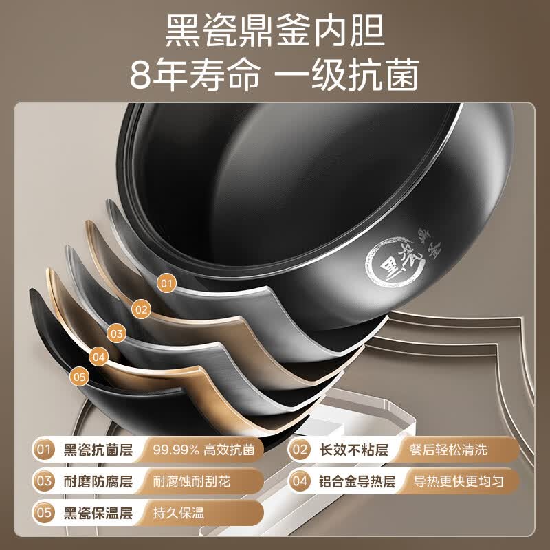 美的MB-AFB4027R电饭煲图片