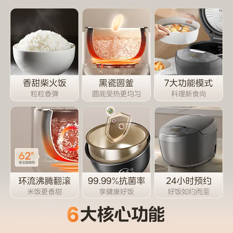 美的MB-RA303电饭煲图片