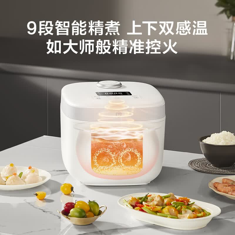 京东京造JZRC30D49-C电饭煲图片