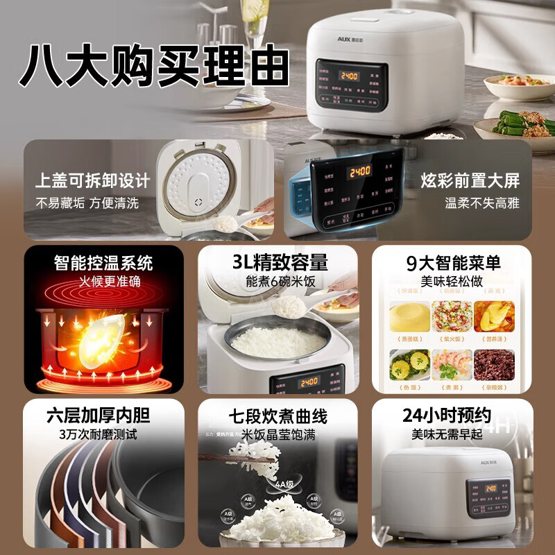 奥克斯VK-309F2电饭煲图片