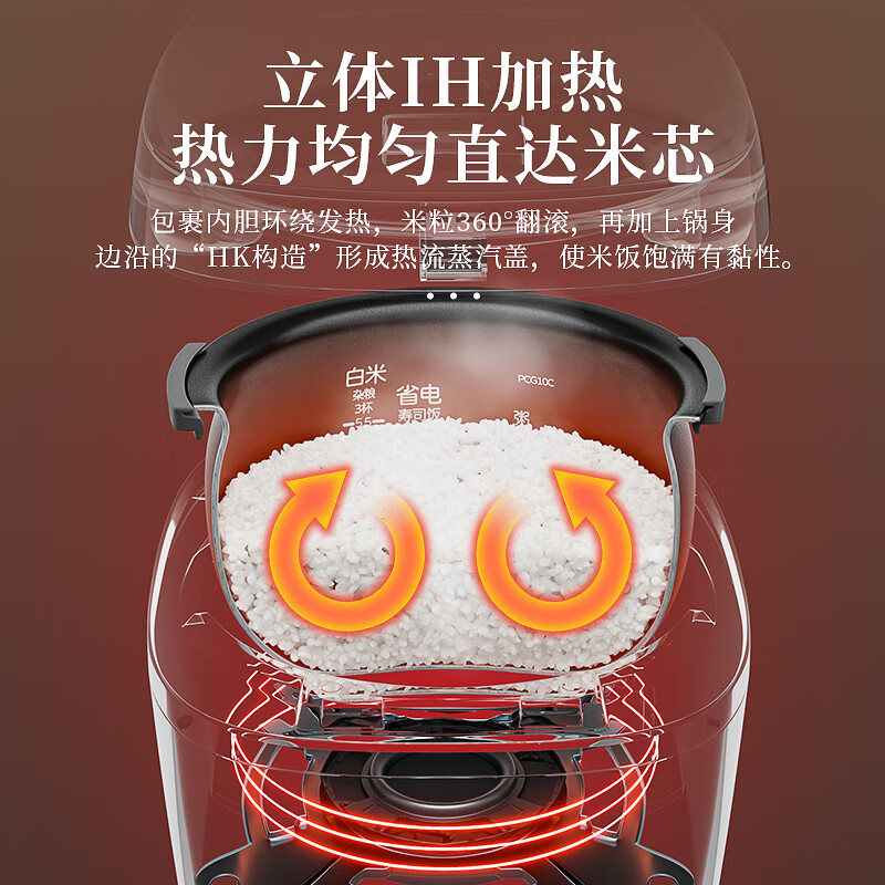 虎牌JPC-G10C电饭煲图片