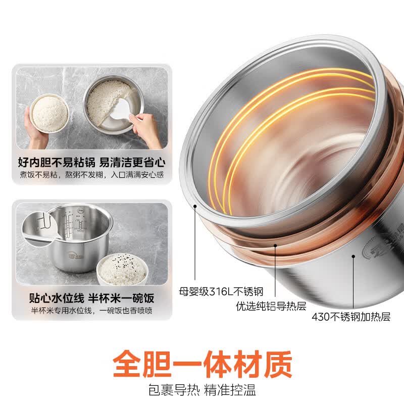 美的MB-RC201S电饭煲图片