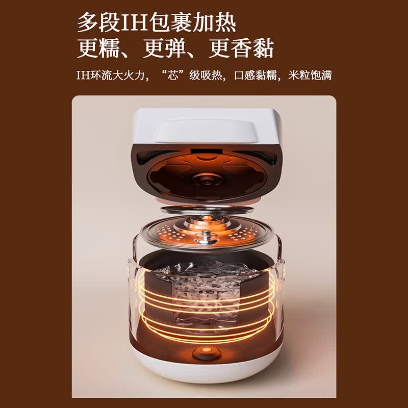 福库CRP-LHTR1011FW电饭煲图片