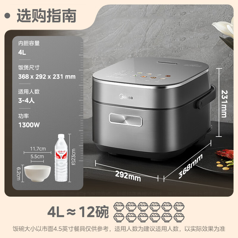 美的MB-EFB4026H电饭煲图片