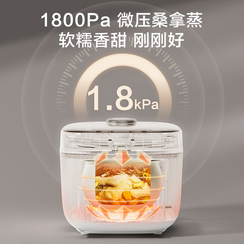 京东京造JZRC30D49-C电饭煲图片