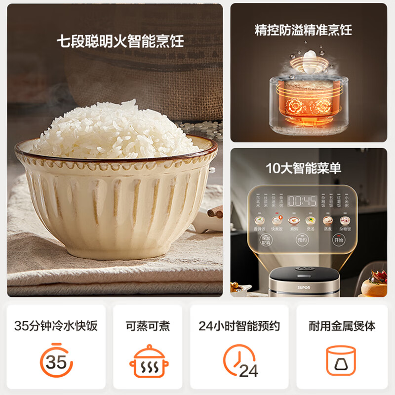 苏泊尔SF50FC3064电饭煲图片
