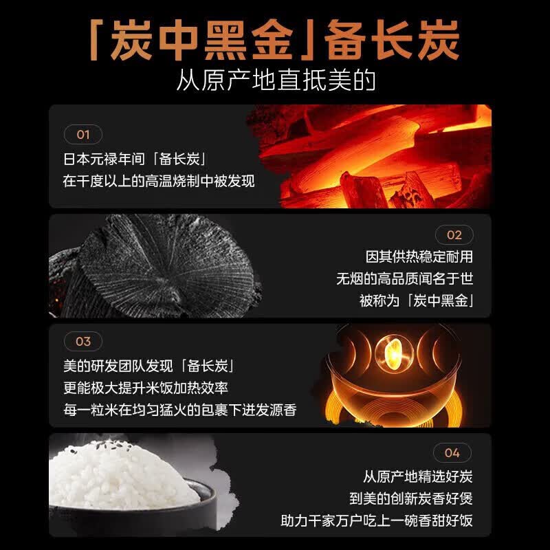 美的MB-CFB4078H电饭煲图片
