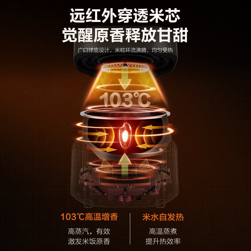 苏泊尔SF30HC85A电饭煲图片