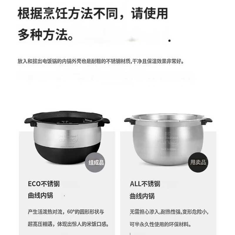 福库CRPPHTR0610FWS电饭煲图片