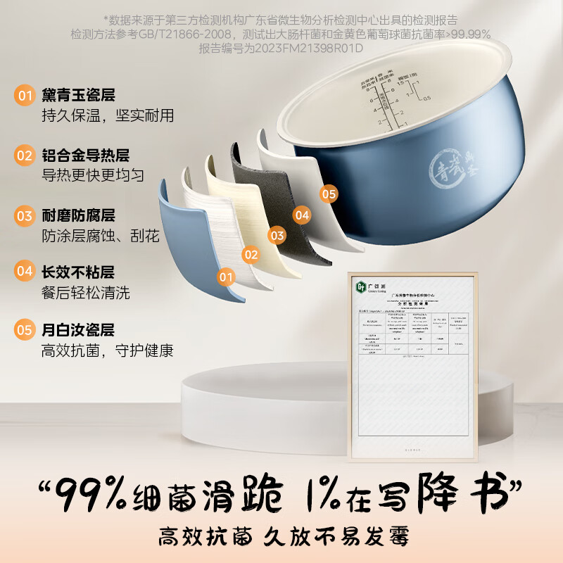 美的MB-5E01R电饭煲图片