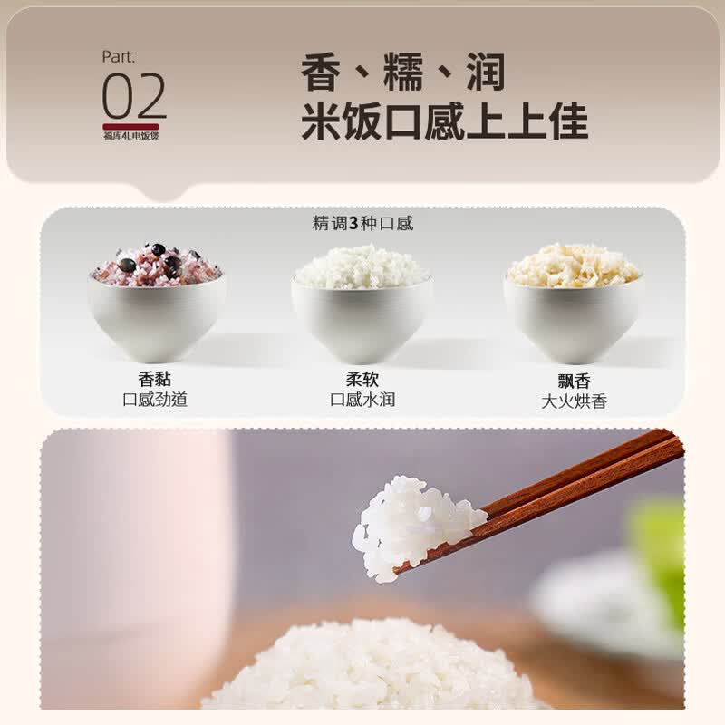 福库CR-HA0820FW电饭煲图片