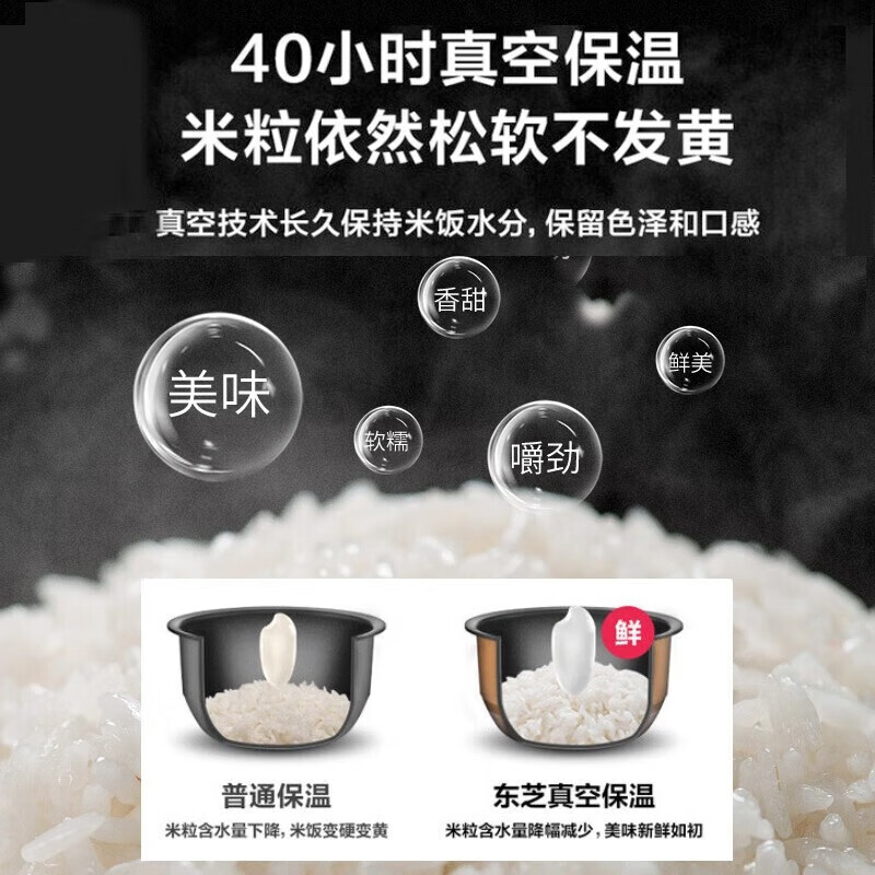 东芝RC-10VRPC(W)电饭煲图片