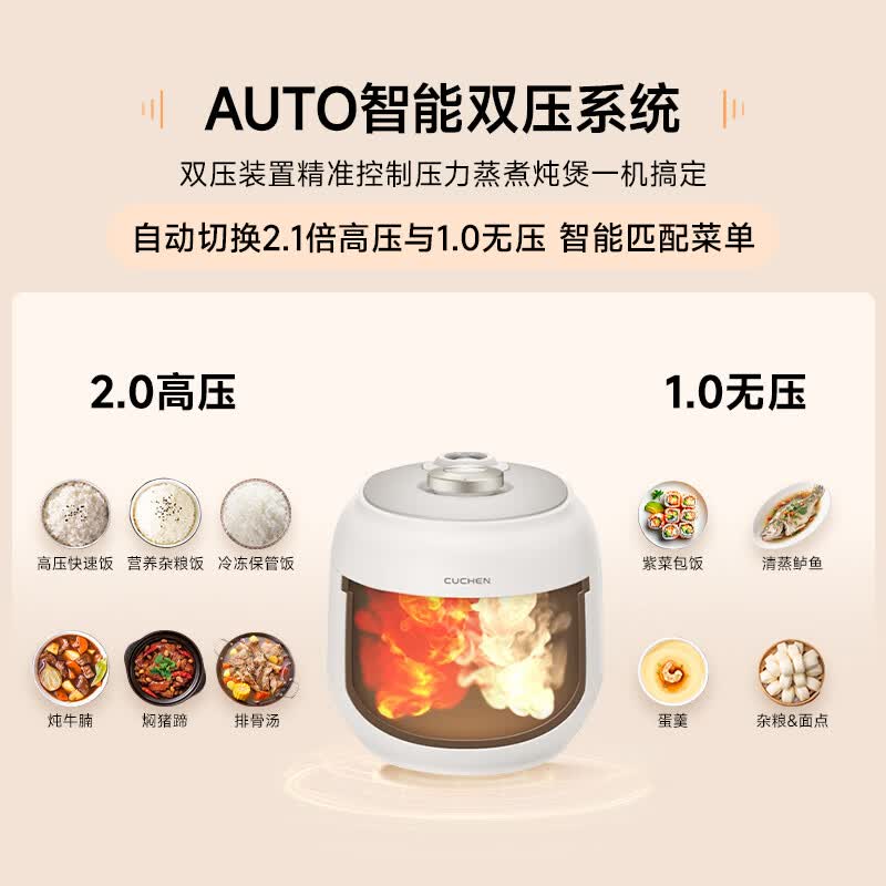 酷晨CRH-RPD1080KFICN电饭煲图片