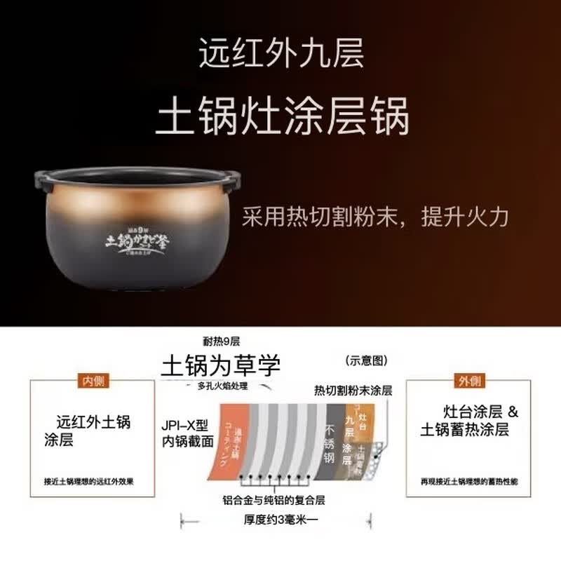 虎牌JPI-X100-WX电饭煲图片