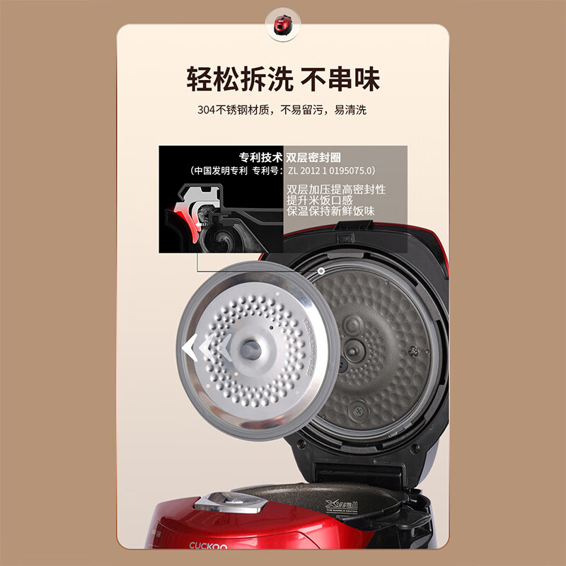福库CRP-HP0660SR/H电饭煲图片