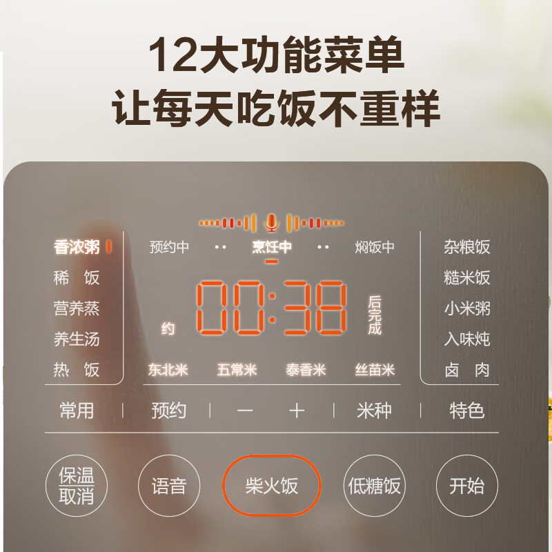 苏泊尔SF30HC892电饭煲图片