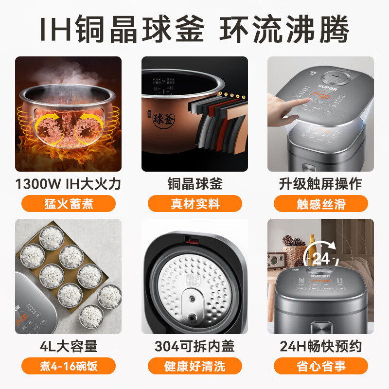 苏泊尔SF40HC53电饭煲图片