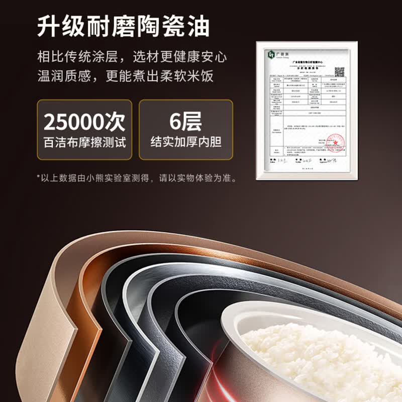 小熊DFB- R16Q3电饭煲图片