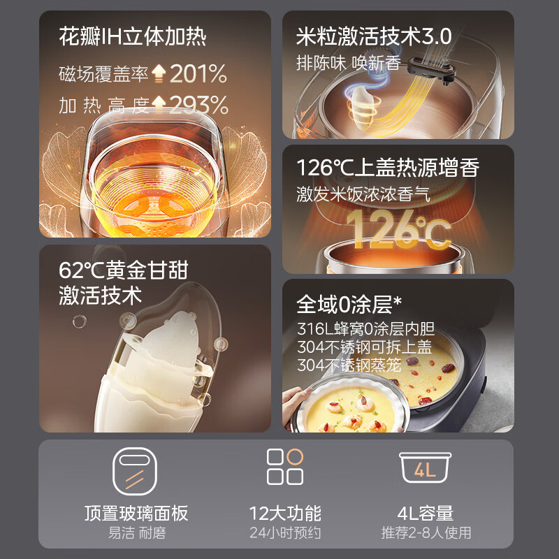 美的MB-40HB3电饭煲图片