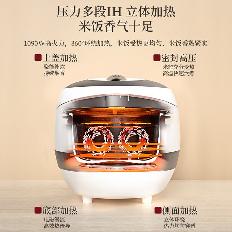 福库CRP-HZ0650FW电饭煲图片