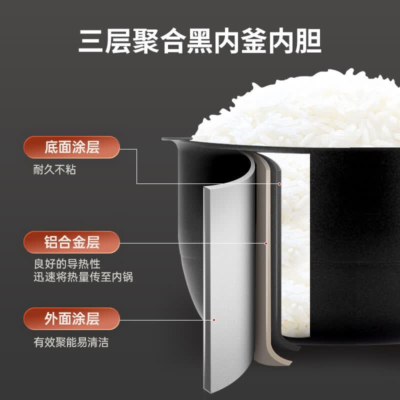 象印NS-YSH10C-XJ电饭煲图片