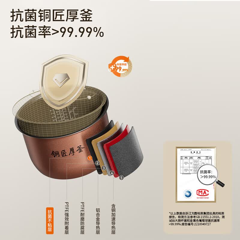 九阳F-50FZ515电饭煲图片