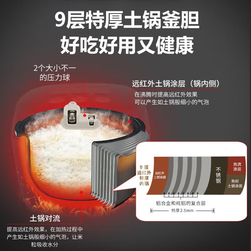 虎牌JPC-W18W-KM电饭煲图片