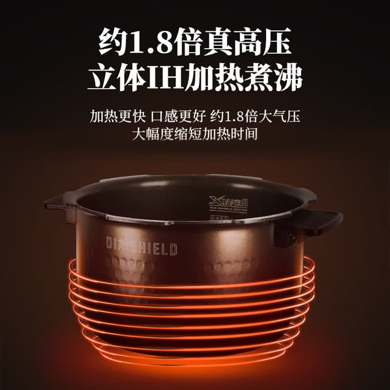 福库CRP-HV0665SR电饭煲图片