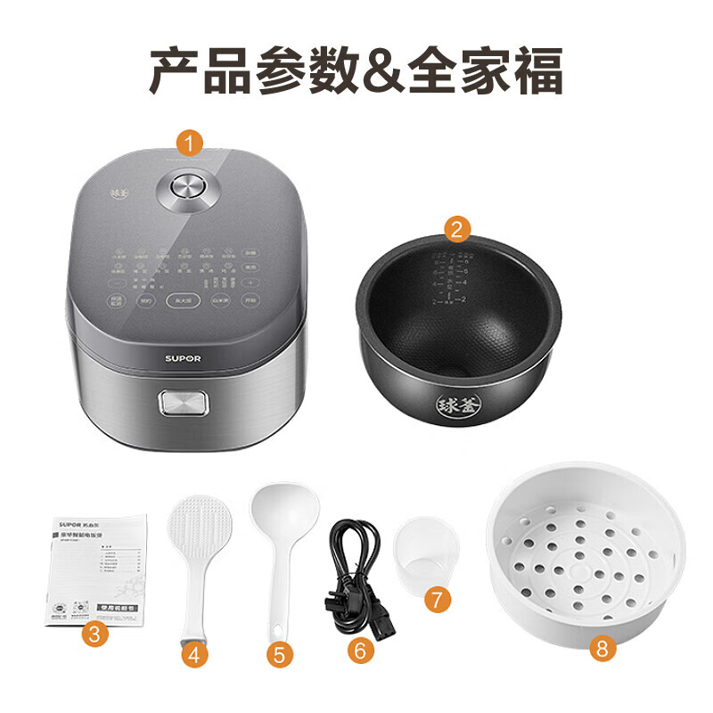 苏泊尔SF50FC2081电饭煲图片