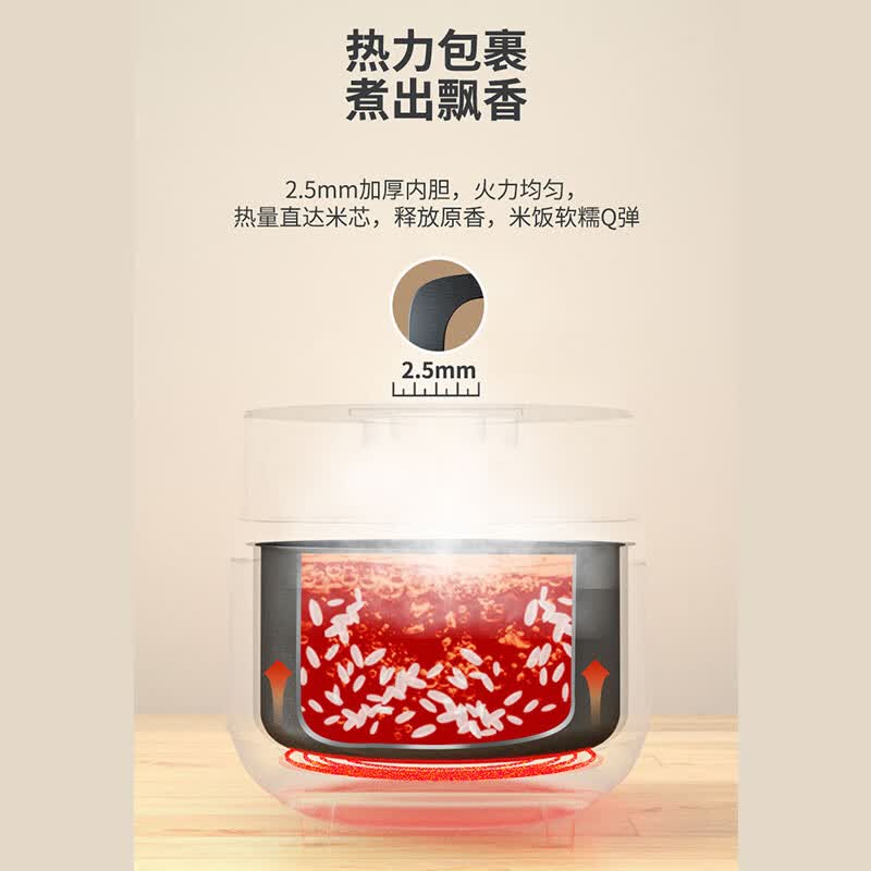 福库CR-0375FW电饭煲图片