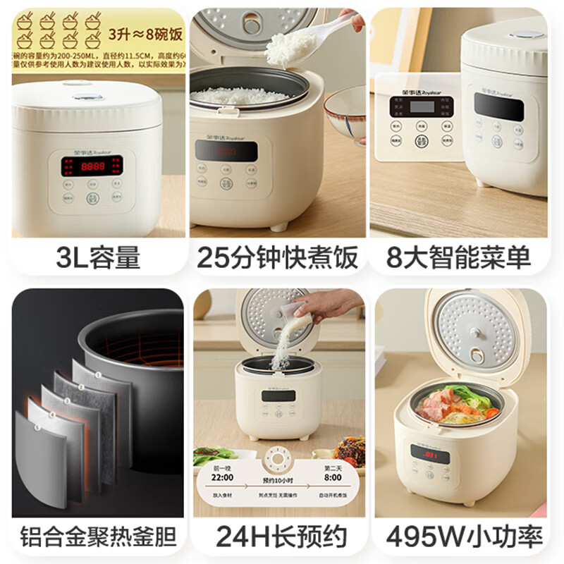 荣事达RFB-S30N6电饭煲图片