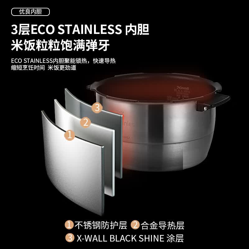 福库CRP-CHP1050FW电饭煲图片