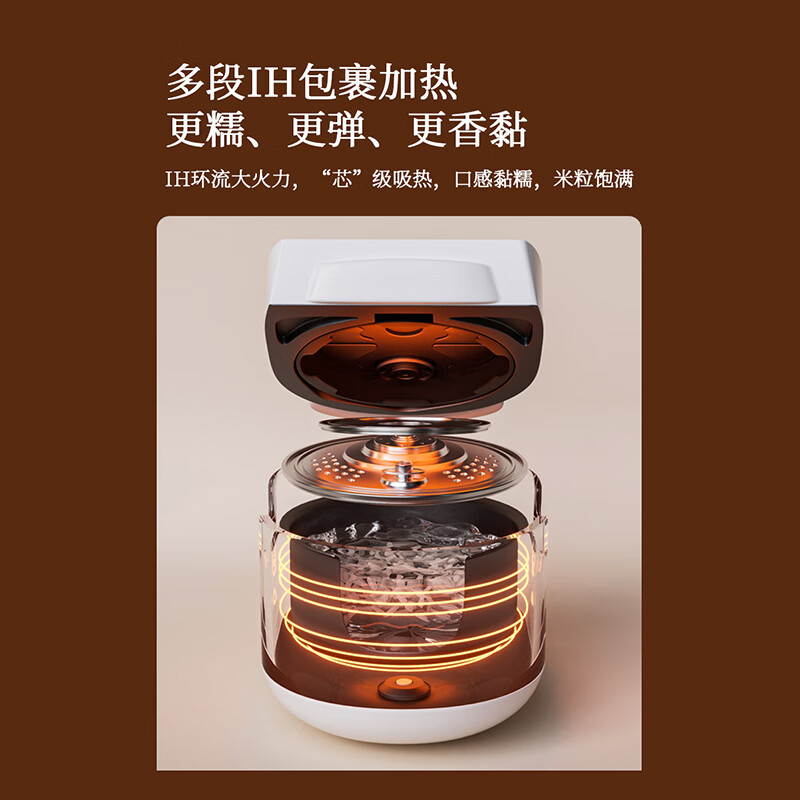 福库CRP-LHTR0611FW电饭煲图片
