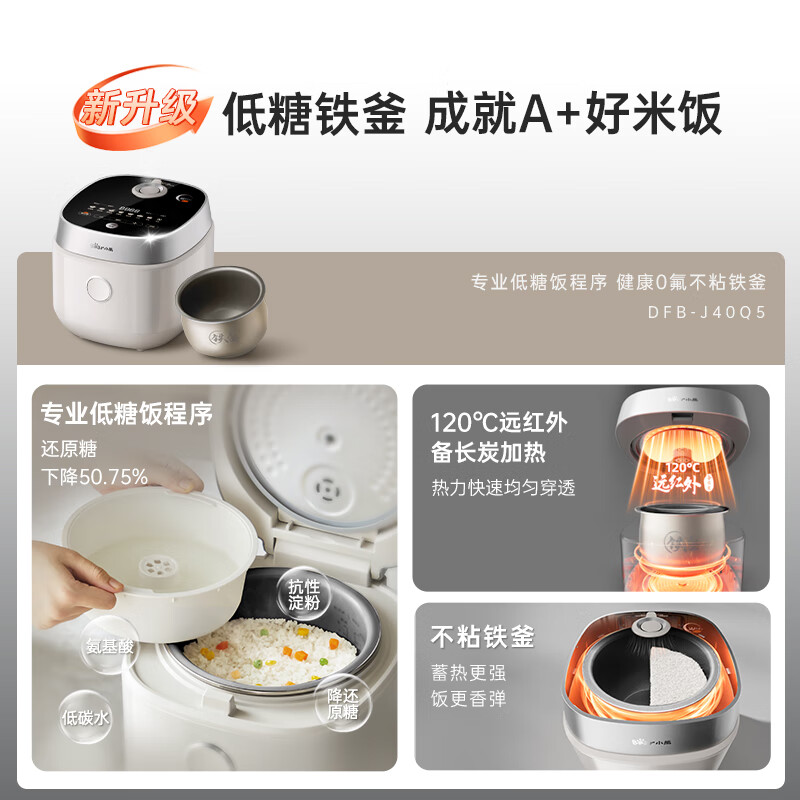 小熊DFB-J40Q5电饭煲图片