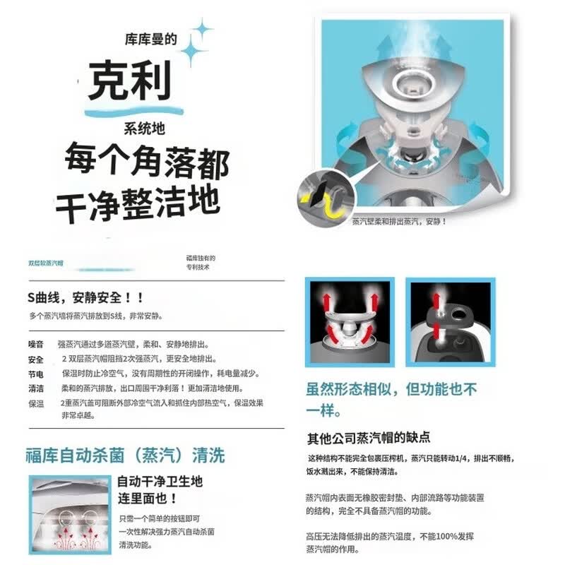 福库CRP-HWF1060FB电饭煲图片